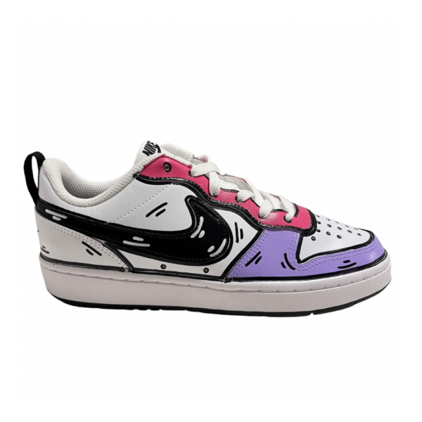 NIKE COURT VISION VIOLA E FUCSIA - immagine 2